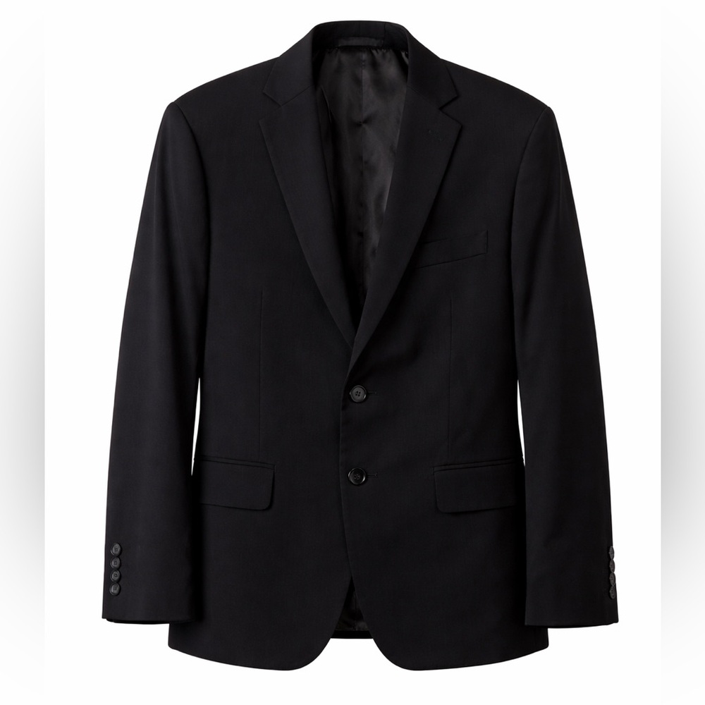 Van Heusen Black Suit Jacket size 40S